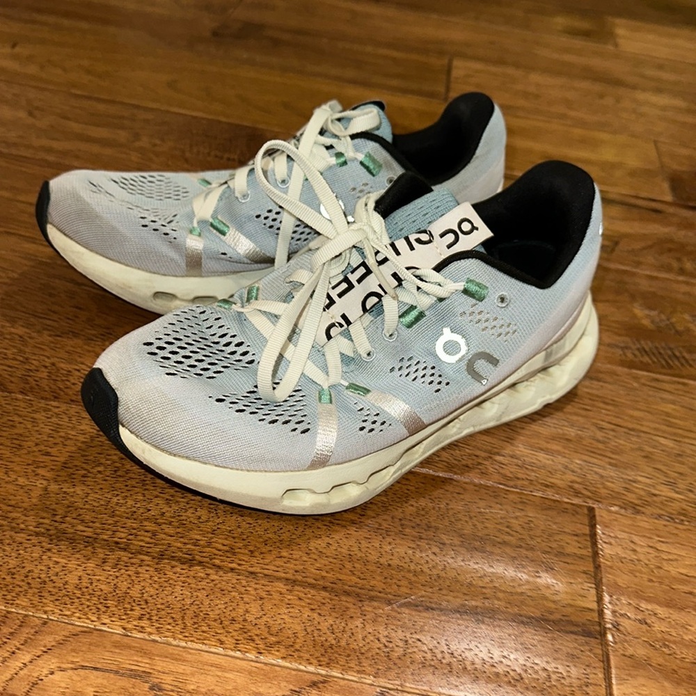 On cloud shoes